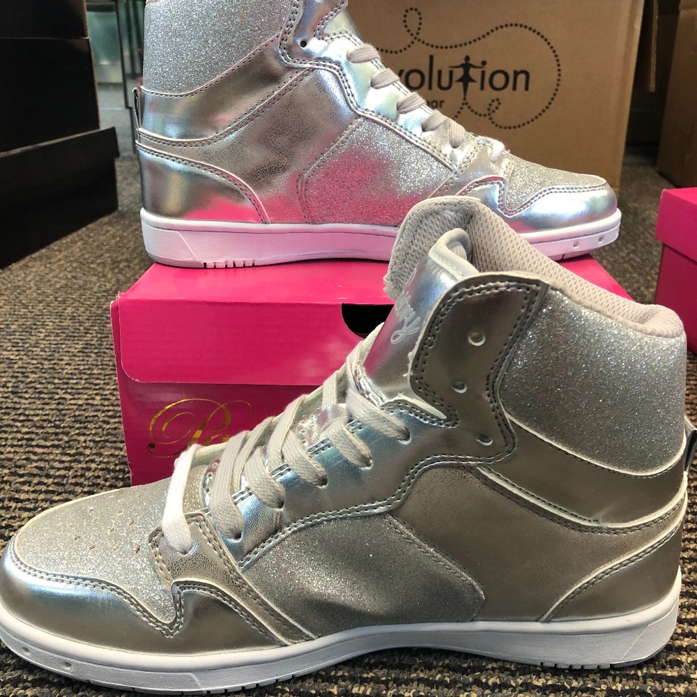 Pastry Silver Sneakers (Size 8)